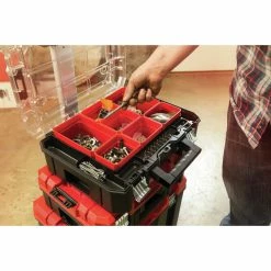 Discount ✔️ CRAFTSMAN Portable Storage Tower - 3 Boxes - Red and Black 🌟 -CRAFTSMAN Sales 2022 00276521e L