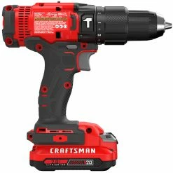 Deals 😍 Craftsman V20 1/2-in Cordless 🔨 Hammer Drill Kit with 20-Volt 1.3Ah Li-Ion Batteries - 1500 RPM - Keyless - 2-Speed 🔥 -CRAFTSMAN Sales 2022 00276535d L