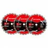 Outlet 👍 Craftsman Carbon Steel Saw Blade - Carbide - Circular - 24 Teeth - 7 1/4-in dia - 3 Per Pack ⌛
