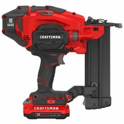 Budget 🌟 Craftsman V20 20-Volt Max Cordless 2-in Brad Nailer Kit - 18-Gauge - Bottom Loading - Li-Ion Battery - Charger 👍 -CRAFTSMAN Sales 2022 00276550d L