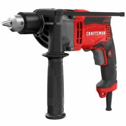 Budget 👍 Craftsman 1/2-in Corded 🔨 Hammer Drill - 7-Amp Motor - 3100 RPM - Keyed Chuck - Lock-On Trigger 🤩