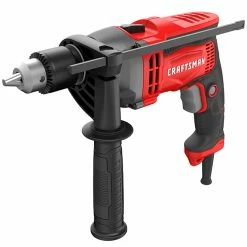 Budget 👍 Craftsman 1/2-in Corded 🔨 Hammer Drill - 7-Amp Motor - 3100 RPM - Keyed Chuck - Lock-On Trigger 🤩 -CRAFTSMAN Sales 2022 00276552c L