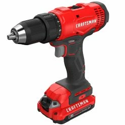 Promo 👍 Craftsman V20 1/2-in Cordless Drill Kit - 1800 RPM - Keyless Chuck - LED Light - Dual Speed Mode 🔔 7 Promo 👍 Craftsman V20 1/2-in Cordless Drill Kit - 1800 RPM - Keyless Chuck - LED Light - Dual Speed Mode 🔔 -CRAFTSMAN Sales 2022 00276565c L