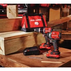 Top 10 😉 Craftsman 20-volt Cordless 2-Tool Combo Kit with Batteries and Charger - Brushless Motor - LED Light - Variable Speed 🎉