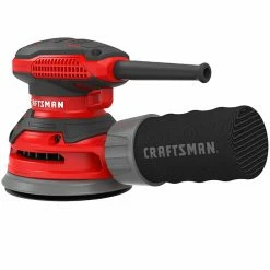 Budget ✔️ Craftsman 5-in Corded Random Orbit Sander with Dust Bag - 3-Amp Motor - 12000 OPM - 8 Holes - Dust-Sealed Switch 👍 -CRAFTSMAN Sales 2022 00276574e L