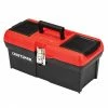 Discount 💯 CRAFTSMAN Plastic Tool Box - 16" - Red and Black 🤩