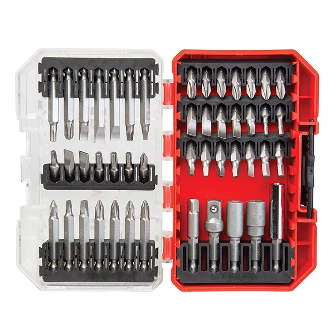 Cheapest 🎁 CRAFTSMAN Set of 47 Screwdriving Bits - Red and Black ✨ 1 Cheapest 🎁 CRAFTSMAN Set of 47 Screwdriving Bits - Red and Black ✨