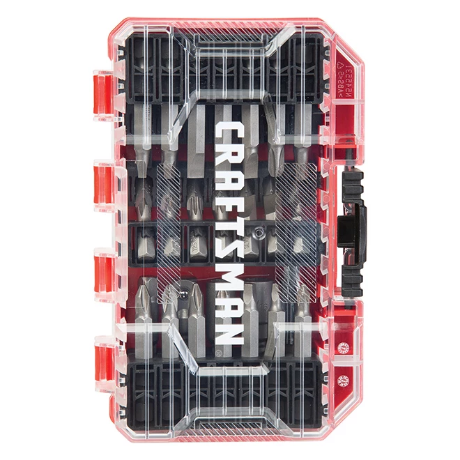Cheapest 🎁 CRAFTSMAN Set of 47 Screwdriving Bits - Red and Black ✨ 2 Cheapest 🎁 CRAFTSMAN Set of 47 Screwdriving Bits - Red and Black ✨ - Image 2