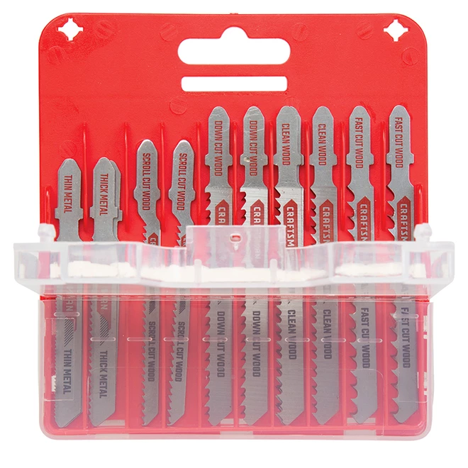 Best Pirce 🔔 Craftsman Jigsaw Blade Set - Assorted Lengths - T-Shank- High Carbon Steel - 13-Pack 🔔 4 Best Pirce 🔔 Craftsman Jigsaw Blade Set - Assorted Lengths - T-Shank- High Carbon Steel - 13-Pack 🔔 - Image 4