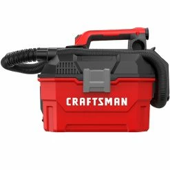 Cheapest 😀 CRAFTSMAN 20V MAX Cordless Wet and Dry Vacuum - 7.5 L - Red/Black - Bare Tool (battery not included) 🧨