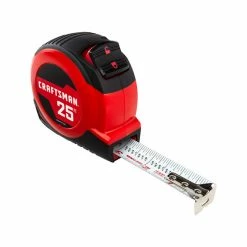 Outlet 👏 CRAFTSMAN Self-Locking Tape Measure - 1" x 25' ✔️ -CRAFTSMAN Sales 2022 00276608c L