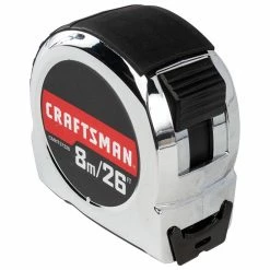 Deals 🧨 CRAFTSMAN Classic Tape Measure - 1'' x 26' - Chrome 🤩 -CRAFTSMAN Sales 2022 00276612c L