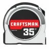 Flash Sale ❤️ CRAFTSMAN Classic Tape Measure - 1'' x 35' - Chrome 🤩