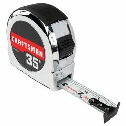 Flash Sale ❤️ CRAFTSMAN Classic Tape Measure - 1'' x 35' - Chrome 🤩 -CRAFTSMAN Sales 2022 00276613c L
