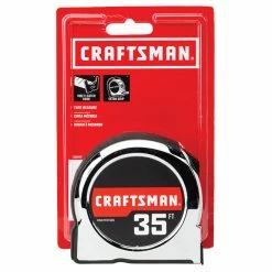 Flash Sale ❤️ CRAFTSMAN Classic Tape Measure - 1'' x 35' - Chrome 🤩 -CRAFTSMAN Sales 2022 00276613e L