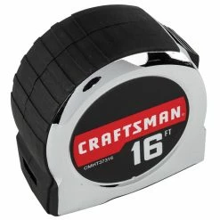 Best Sale ❤️ CRAFTSMAN Classic Tape Measure - 1'' x 16' - Chrome ✔️ -CRAFTSMAN Sales 2022 00276614e L