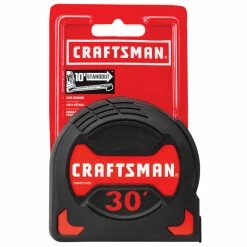 Best Sale 🛒 CRAFTSMAN PRO-10 Measuring Tape - 1.25'' x 30' - Black and Red 🛒 -CRAFTSMAN Sales 2022 00276620d L