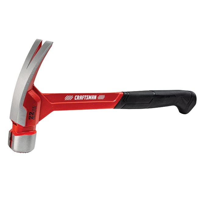 Budget ๐งจ CRAFTSMAN Framing ๐จ Hammer - 22 oz - Steel - Anti-Vibrations - Red and Black โญ 2 Budget ๐งจ CRAFTSMAN Framing ๐จ Hammer - 22 oz - Steel - Anti-Vibrations - Red and Black โญ - Image 2