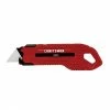 Buy 💯 Craftsman Compact Utility Knife - 4.5-in - Plastic - Red and Black ⭐