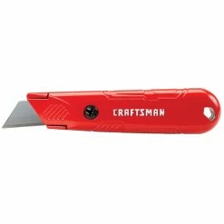 Top 10 🤩 Craftsman Fixed-Blade Utility Knife - 3 Blades - 5.5-in - Red ✔️