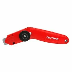 Best deal 😍 Craftsman Retractable Carpet Knife - 3 Blades - 4.5-in - Red 🎁