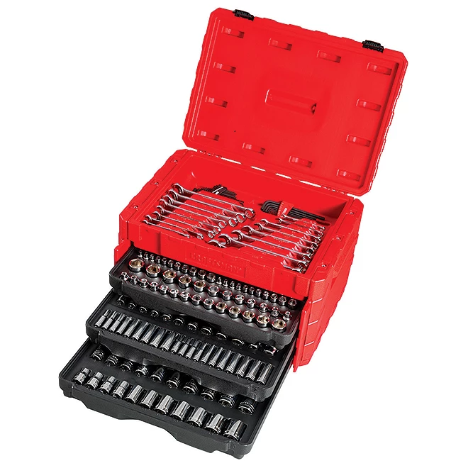Deals 💯 CRAFTSMAN Mechanic Tool Set - 3 Drives - 224 Pieces 🔔 1 Deals 💯 CRAFTSMAN Mechanic Tool Set - 3 Drives - 224 Pieces 🔔