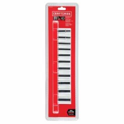 Best Sale 🌟 CRAFTSMAN Deep Socket Set - 3/8" - Metric - 11 Pieces 🎉 -CRAFTSMAN Sales 2022 00276688c L