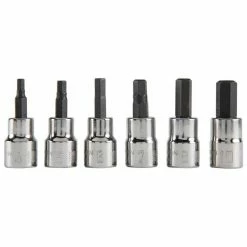 Best Pirce 💯 CRAFTSMAN Hex Bit Socket Set - 3/8" - Metric - 6 Pieces 🧨