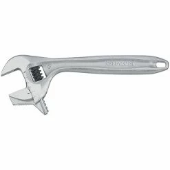 New 👏 CRAFTSMAN Adjustable 🔧 Wrench - Reversible Jaw - 8" - Steel - Chrome 🧨