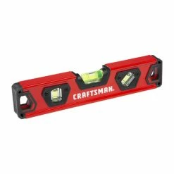 Cheap 😉 CRAFTSMAN Torpedo Level - Box Beam Style - 9" - Red and Black 🥰 -CRAFTSMAN Sales 2022 00276739b L