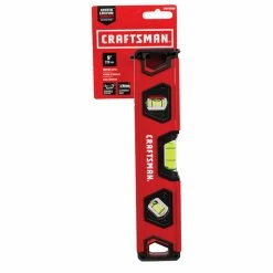Cheap 😉 CRAFTSMAN Torpedo Level - Box Beam Style - 9" - Red and Black 🥰 -CRAFTSMAN Sales 2022 00276739c L