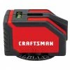 New 😀 CRAFTSMAN Laser Level - 15' - Red and Black 🧨