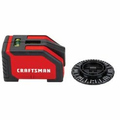 New 😀 CRAFTSMAN Laser Level - 15' - Red and Black 🧨 -CRAFTSMAN Sales 2022 00276801b L