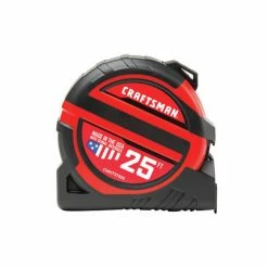 Deals 👏 CRAFTSMAN Magnetic PRO-13 Measuring Tape - 1.25'' x 25' - Red 🌟 -CRAFTSMAN Sales 2022 00276802c L