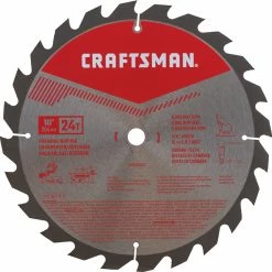Promo 👏 Craftsman Circular Rip Saw Blade - 10-in Dia - 24T - ATB Grind Geometry - Carbide Teeth 🤩