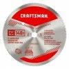 Deals ⭐ Craftsman Plywood Circular Saw Blade - 7 1/4-in Dia - 140T - High Speed Steel 🎁