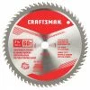 Hot Sale ❤️ Craftsman Circular Saw Blade - Carbide - 60 Teeth - Fine Crosscuts - 7 1/4-in dia - 1 Per Pack 🎉