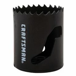 Cheapest 🧨 Craftsman Hole Saw - 1 3/4-in Dia - Bi-Metal - Non-Arboured - Black 🔥