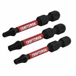 Best Sale ✔️ Craftsman Impact Rated Torx Screwdriver Bits - 1-in - S2 Modified Steel - Pack of 3 🥰 -CRAFTSMAN Sales 2022 00276837c L