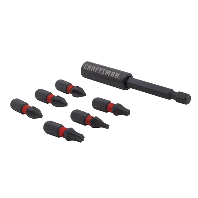 Buy ๐งจ Craftsman Impact Rated Screwdriver Bit Set - 7 Pieces - 1-in - S2 Modified Steel ๐ 2 Buy ๐งจ Craftsman Impact Rated Screwdriver Bit Set - 7 Pieces - 1-in - S2 Modified Steel ๐ - Image 2