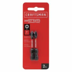 Coupon 😍 Craftsman Impact Rated Phillips Screwdriver Bit Set - 2-in x 1/4-in - Pack of 2 🧨 -CRAFTSMAN Sales 2022 00276843c L
