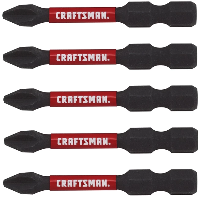 Promo β Craftsman Impact Rated Phillips Screwdriver Set - 2-in x 1/4-in - Pack of 5 π 1 Promo β Craftsman Impact Rated Phillips Screwdriver Set - 2-in x 1/4-in - Pack of 5 π