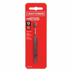 Wholesale 🔔 Craftsman Impact Rated Phillips Screwdriver Bit - 3 1/2-in x 1/4-in - Black Oxide High-Speed Steel 👍 -CRAFTSMAN Sales 2022 00276845c L