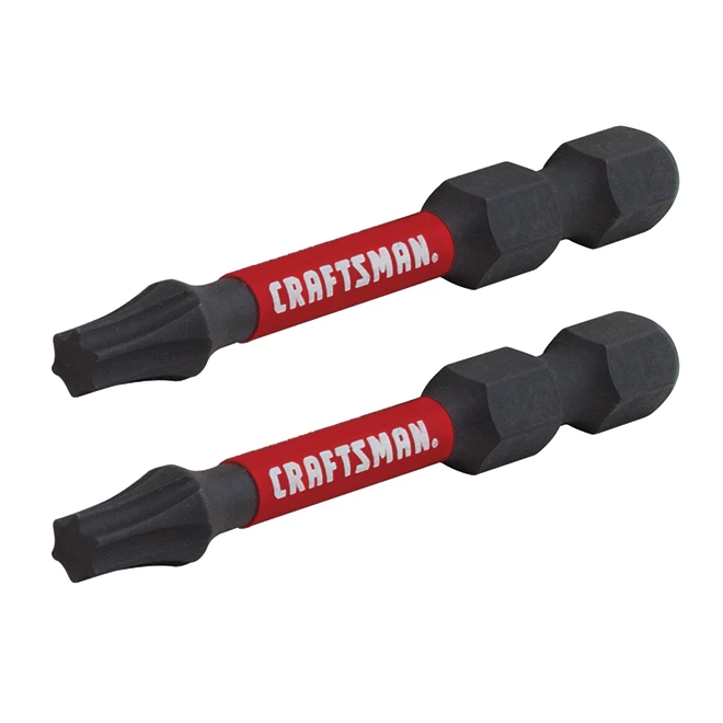 Flash Sale ๐ Craftsman Impact Rated Torx Screwdriver Bit - 2-in - Black Oxide S2 Steel - Pack of 2 ๐งจ 2 Flash Sale ๐ Craftsman Impact Rated Torx Screwdriver Bit - 2-in - Black Oxide S2 Steel - Pack of 2 ๐งจ - Image 2