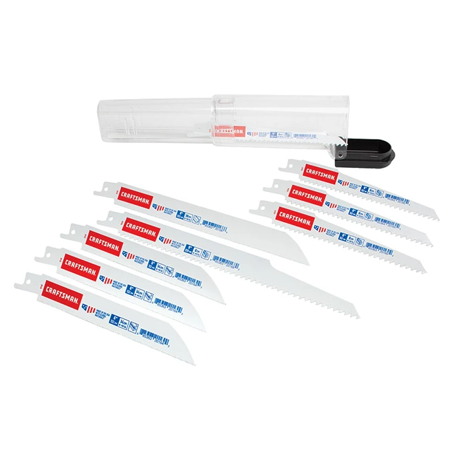 Budget ๐งจ Craftsman Reciprocating Saw Blades - Bi-Metal - High Durability - 9 Piece Set ๐ 1 Budget ๐งจ Craftsman Reciprocating Saw Blades - Bi-Metal - High Durability - 9 Piece Set ๐