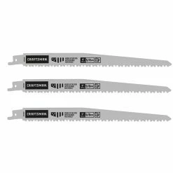Wholesale 💯 Craftsman Reciprocating Pruning Saw Blade - Bi-Metal - 3 Per Pack - 6 TPI - 9-in L ✨