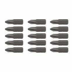 Budget 🔔 Craftsman Phillips-Head Impact Screw Drive Bits Set - #2 x 1-in L - Hex Shank - 15 Per Pack 🔥