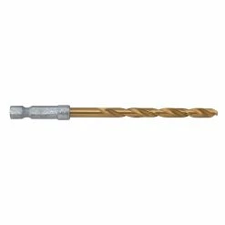 Cheap 🥰 Craftsman Jobber Length Drill Bit - Hex Shank - Titanium - 1/4-in Dia 😉