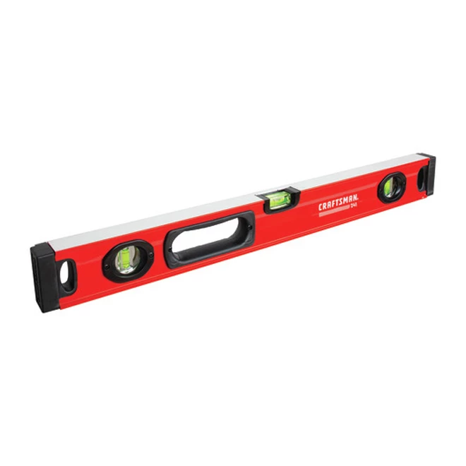 Buy 🥰 CRAFTSMAN Box Beam Level - 24" - 1 Handle - Red and Black ⭐ 2 Buy 🥰 CRAFTSMAN Box Beam Level - 24" - 1 Handle - Red and Black ⭐ - Image 2