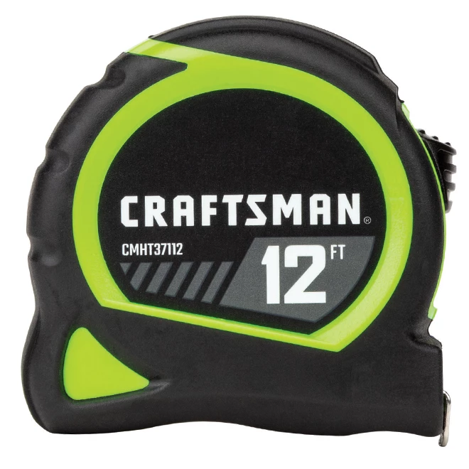Deals ๐ CRAFTSMAN High Visibility Measuring Tape - 12' ๐งจ 1 Deals ๐ CRAFTSMAN High Visibility Measuring Tape - 12' ๐งจ